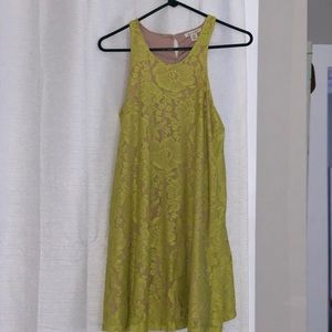 Mustard yellow dress